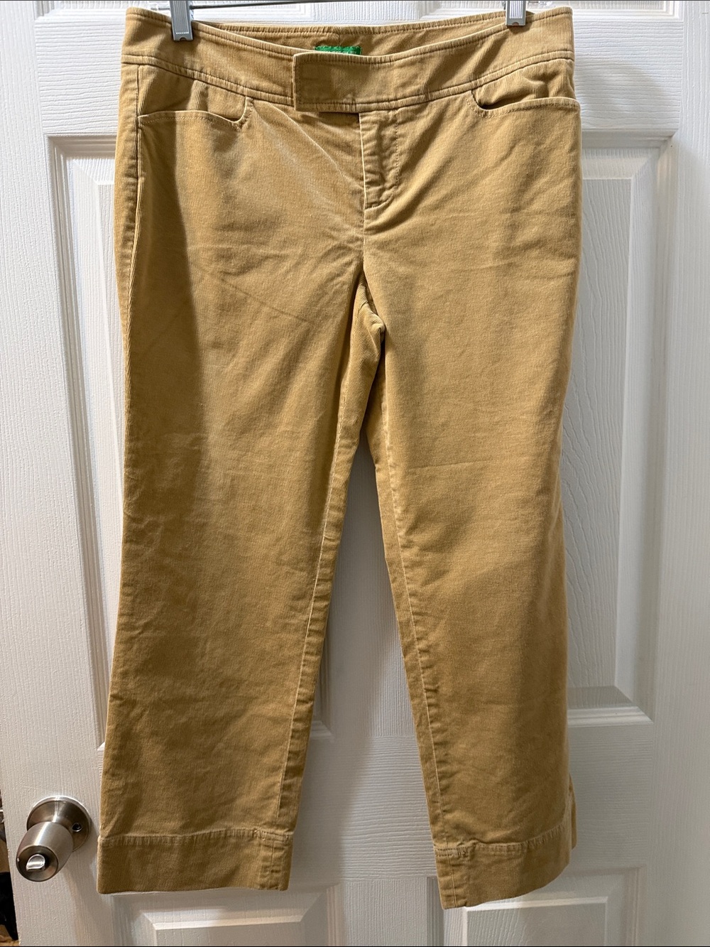 Vintage Corduroy  Lilly Pulitzer Straight Leg Pants in Mustard Tan